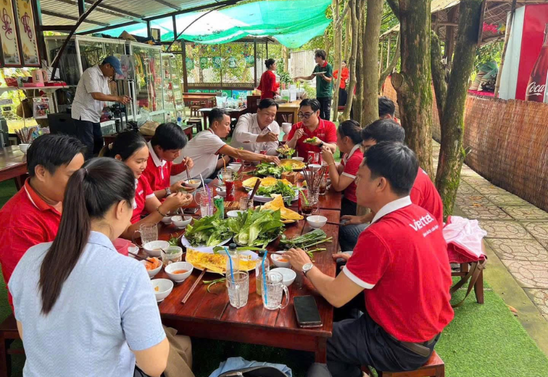 Ghi lại những kỷ niệm trong khoản thời gian dùng bữa